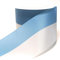 Nationalband 25m x 75mm hellblau - weiß Vereinsband Ordensband Fanband Dekoband