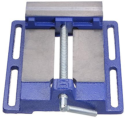 sourcing map Drill Press Vise, 6 Bench Clamp for Woodworking, Metalworking, Gluing