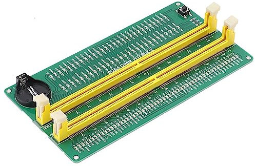Sadkyer Desktop Memory Interface Detection Card Desktop Fault Diagnosis Card Desktop Motherboard Memory Slot DDR4 Diagnose Repair Analyzer Test SDRAM SO-DIMM Pin Out