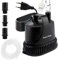EXLECO Pompe pour Aquarium 2000L/H 30W Pompe Submersible de Pompage 230V mini Pompe à Eau Pompe à Filtre Pompe à Fontaine Exterieur pompe Bassin Très Silencieuse, Pompe Vide Cave avec câble de 2M