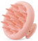 HEETA Kopfhaut Massagebürste Silikon, Haar Massagebürste mit Weichen Borsten, Integriertes Silikon-Design, Shampoo-Bürste für nasses und trockenes Haar, New Pink
