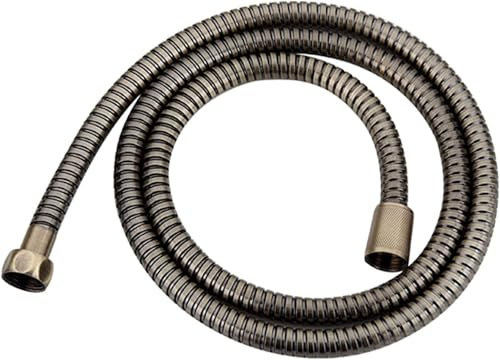 Duschschlauch,Wasserhähne Flexibles Rohr, Brauseschlauch, Antik-Bronze, 150 cm, 1/2 Zoll, flexibler Brauseschlauch, Sanitärschlauch for Duschkopf, Badezimmer-Wasserhahn-Zubehör, Wasserleitung