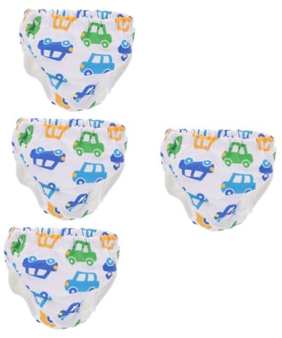 VALICLUD 4pezzi Pannolino Da Nuoto Riutilizzabile Per Ragazzo Ragazza Costume Contenitivo Unisex e Lavabile Per Ragazzo Ragazza e Piscina