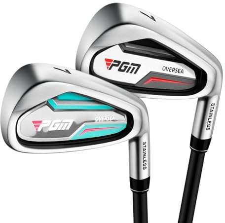 XMWOEIX #5/6/7/8/9/P/S Eisen Einzel-Golfschläger, perfekt für Golferinnen und -männer, mit Golfschläger aus Graphit oder Stahlschaft