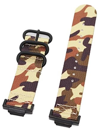 NBCNZCTSAS Watch Strap+Connector Adapter Fit For Casio Fit For G-shock GA-110/100/120 DW-5600 GW-M5610 DW-6900 G-5600 GW-6900 Sport Watchband(Brown-02)