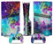 Per PS5 Pro Skin Disc Edition & Per PS5 Pro Skin Digital Edition Console Controller Vinyl Cover Skins Wraps Scratch Resistant Compatible 68131 Nessuna Schiuma Senza Bolle(Digital Edition)
