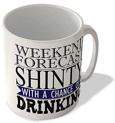 McMug - Weekend Forecast - Shinty with a Chance of Drinking - Mug, Ceramic, 11fl.oz.