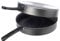 ALLUFLON Tradizione Italia Fornetto/Girafrittata Alto, Alluminio, Nero, 28 cm