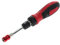 GEDORE red Bit-Schraubendreher Ratsche, 1/4'' 6,3 mm 6-kant, Teleskopklinge, Schraubenzieher umschaltbar, R38910000