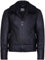 Infinity Leather Herren Schwarz B3 Shearling Schaffell WW 2 Bomber Leder Jacke XL