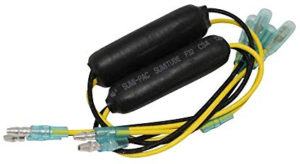 P2R (Motorisã©) Resistance Blinker A Leds 10 Ohm Entstörung F-steckplatz Sat Dose LNB Widerstand für Motos-Maxiscoots (Qualität Roller Top Case) (Ausverkauft A La Paar)