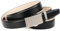 Anthoni Crown Damen Ledergürtel Gürtel, Schwarz, 100