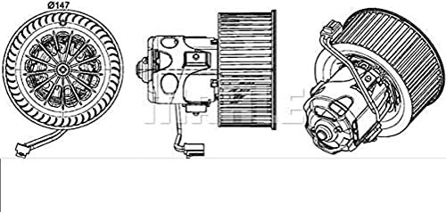 MAHLE AB 151 000P Innenraumgebläse u.a. passend für BMW 5 (F10)