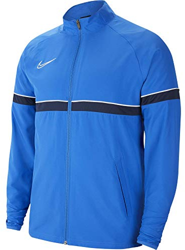Nike Herren Dri-FIT Academy Trainingsjacke, Königsblau/Weiß/Marine/Weiß, S