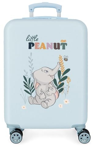 Disney Before The Bloom Kabinentasche, Dumbo, 34 x 55 x 20 cm, starr, ABS, seitlicher Zahlenkombinationsverschluss, 32 l, 2,54 kg, 4 Doppelrollen, Handgepäck.