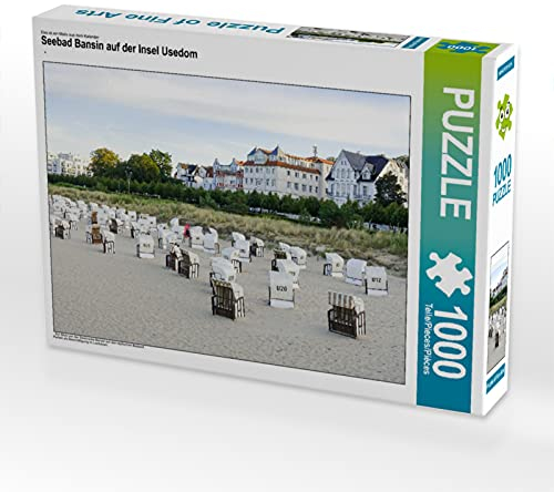 CALVENDO Puzzle Seebad Bansin auf der Insel Usedom 1000 Teile Lege-Größe 64 x 48 cm Foto-Puzzle Bild von Solveig Rogalski