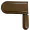 Roto Doorline 108 Flag Door Hinge Brown Heavy Duty