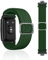SeNool Armband Kompatibel mit Huawei Watch Fit/Fit New/Fit Elegant/Fit SE, Nylon Geflochtenes Sport Ersatzband, Bänder für Huawei Watch Fit/Fit New/Fit Elegant/Fit Special Edition - Grün
