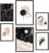 Nacnic Set von 6 Poster Abstrakter Traum. Sammlung von Platten mit ästhetischer Collage für Innendekoration. Größen A3 und A4. Rahmenlos