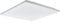 EGLO LED Panel Calemar, quadratische Deckenlampe, Deckenleuchte aus Kunststoff und Metall in Weiß, Aufbauleuchte für Büro und Küche, neutralweiß, 44x44 cm