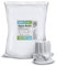 AQUA RESIN - Resina Mineral, Efecto porcelana en Polvo Blanco No Tóxico y 100% Seguro para Mezclar con Agua, Coloreable e Ideal para Usar en Moldes, DIY (1 kg)