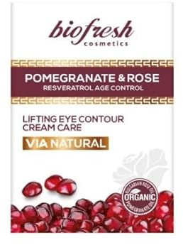 Biofresh cosmetics Via Natural Damen Augencreme
