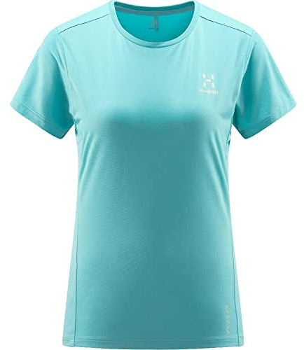 HAGLOFS 605227_4Q3 L.I.M TECH Tee T-Shirt Damen Frost Blue Größe XS