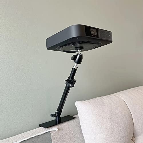 AiFeelife Support de projecteur de lit pour canapé - Installation Invisible - Support de projecteur en métal - Montage Multi-Angles - Compatible avec XGIMI h2 / XGIMI H3, Nebula, Vankyo Projector
