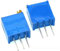 10 Teile/los 3296W-1-504LF 3296W 504 500K ohm Top regulierung Multiturn Trimmer Potentiometer Hohe Präzision Variable Widerstand