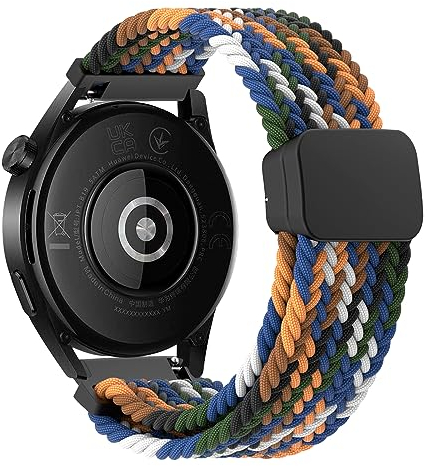 Huawei Watch GT Magnetisches Nylon Armband 22mm für GT 2/2e/2 Pro/3/3 Pro/4/Fashion/Sport 46mm