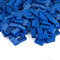 Basic Parts 320 Pieces 2x4 Blue Bricks Building Creative Play Blocks Set Toy Classic Accessories Combine with Major Brick Brands (Blue)