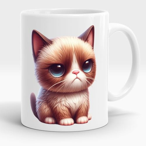 Kinder lustige Tasse Kitten