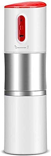 NOALED Macchina da caffè Portatile da Viaggio Smerigliatrice per Tazze Macchina da caffè Ricaricabile Design con spegnimento Automatico al Minimo