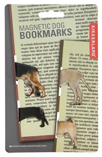 Kickerland Magnetisches Hunde-Lesezeichen