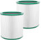 Ersatzfilter für Dyson Pure Cool Link TP00 TP01TP02 TP03 | Glasfaser Aktivkohle HEPA Filter kompatibel mit Dyson Cool Me DAM11 BP01 Turmventilator Luftreiniger | 2 Stück, Ersatzteile 968126-03