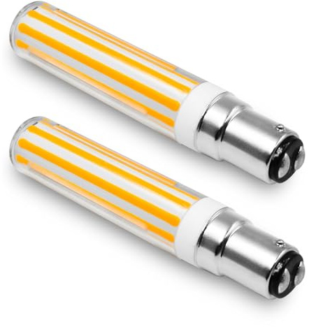 COB B15D LED Dimmbar 8W Ersatz für Osram Halolux Ceram 75W-100W Halogenlampe