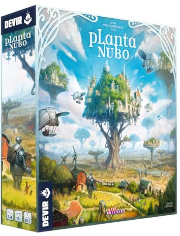 Planta Nubo Strategiespiel von Devir Games, 1 bis 4 Spieler, 30 Minuten, ab 12 Jahren