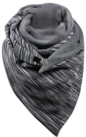 FJKVAVF Black of Friday Damen Winterjacke Dreieckschal Damen Winter Baumwolle Loop Schal Farbverlauf Loop Schal Schwarz Dünn Schulter Schal Umhang Duenner Loopschal Damen Meine Bestellungen Anzeigen