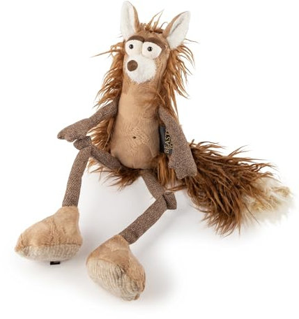 sigikid 31022 Kojote Jodie Coyotie, BeastsTown, Kuscheltier: Sammeln, Schenken, Spielen, Schmusen, empfohlen für Kinder und Erwachsene von 3 bis 99 Jahren