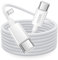 Câble USB C vers USB C 3M, 100W Câble Charge Rapide Fil Chargeur Typ C Cordon Type C pour iPhone 15 16 Pro Max/Plus,iPad Pro/Air,MacBook Air/Pro,Samsung Galaxy S25 S24 S23 S22,Xiaomi