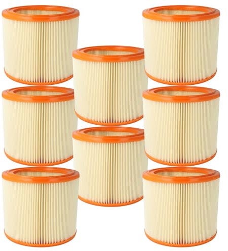 vhbw 8x Lamellenfilter kompatibel mit Nilfisk B00B71XO68 Handstaubsauger