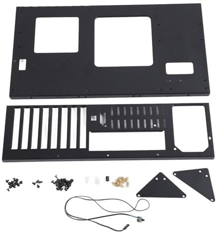 Vielseitiger Computer Open Case Rack für ATX, M ATX, ITX -Motherboards mit Starken Port- und Kabel -HNO -Lösungen für DIY -Builds