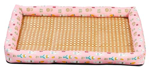 Kühlmatte für Hunde – 40 x 30 x 7 cm Kühlmatte für Hunde | waschbare Matte für Hundezwinger | selbstkühlendes Kissen für Welpen atmungsaktiv | Zubehör für Haustiere