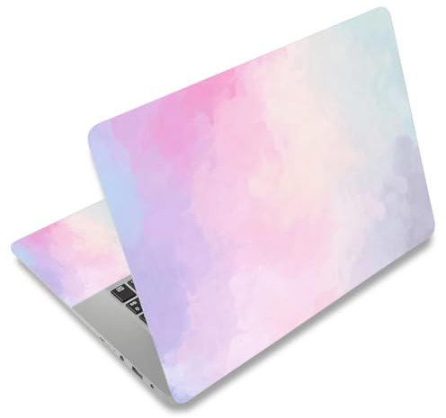 Mibbxea 15-15,6 Zoll Laptop Skin Sticker, Wiederverwendbare Vinyl Aufkleber Film Abdeckung für 13 13,3 14 15,4 Zoll Laptops & Netbooks, Kratzfest, Staubdicht, Wasserdicht (090 Bunte Wolken)