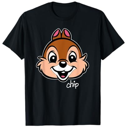 Disney Chip Big Face Chip 'n Dale Chipmunk Trip Matching T-Shirt