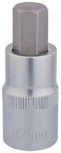 Draper Hexagonal Socket Bits, 1/2 Sq. Dr., 12mm 16304