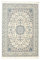 RugVista, Nain Emilia, Teppich, Mittelflor, 120 x 180 cm, Rechteckiger, Oeko-Tex Standard 100, Polyester, Flur, Schlafzimmer, Küche, Wohnzimmer, Cream/Hell Blau, Mehrfarbig