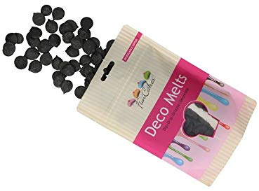 FunCakes Deko Melts, schwarz (1 x 250 g)