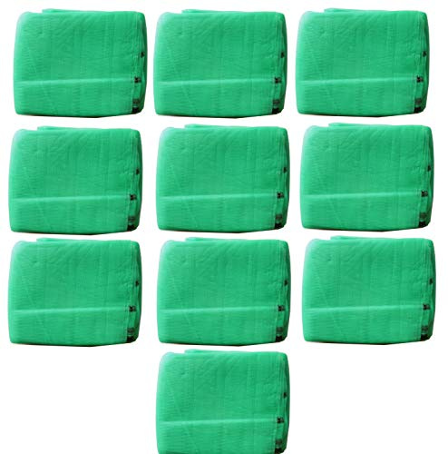 10 Stück EXCOLO Gerüstnetz 2,57m x 10m = 257m² für unter 0,45€/m² als Schutznetz Staubnetz Gerüstschutz Sonnenschutz Staubschutz Windschutz