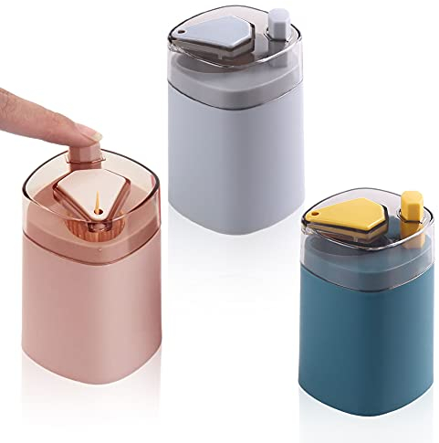 FANDE aAutomatischer Zahnstocherhalter, Automatischer 3 PCS Popup-Zahnstocherhalter, Zahnstocherspender, Zahnstocherhalter, Zahnstocher-Aufbewahrungsbox für Bambuszahnstocher